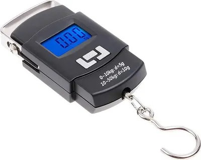 Obrázek produktu pro Váha s hákem, zavazadla do 50 kg, tárovací váha, kompaktní, bateriová HDWR wagPRO-H50B