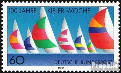Produktbild von Briefmarken BRD (BR.Deutschland) 1982 Mi 1132 (kompl.Ausgabe) postfrisch 100 Jahre Kieler Woche