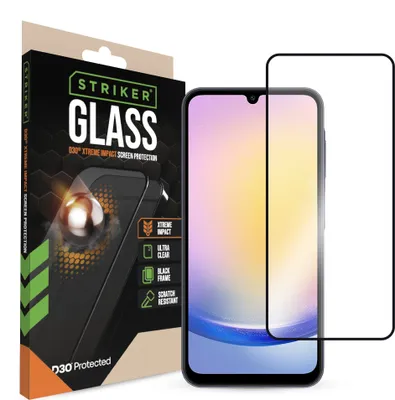 Obrázok produktu pre Striker D3O Tempered Glass Edge To Edge Screen Protector Samsung Galaxy A25 5G