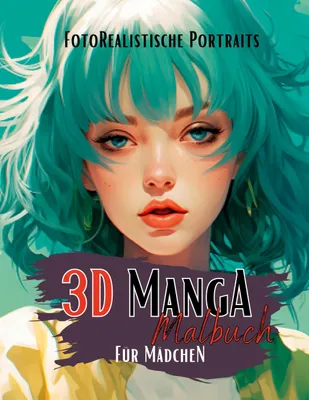 Produktbild von Mangamalbuch für Mädchen