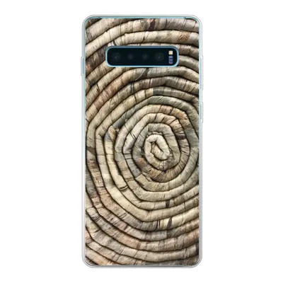 Produktbild von MuchoWow® Handyhülle Schutzhülle Hülle für Samsung Galaxy S10 Lite Kreis - Schilf - Korb Silikon Softcase Handy Hülle - Schutz