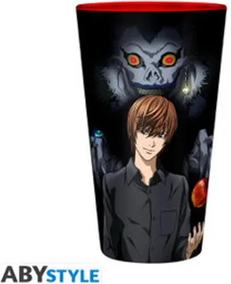 Produktbild von DEATH NOTE - Large Glass - 400ml - Light & Misa
