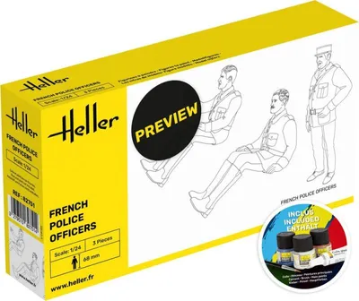 Image de KIT DE DÉMARRAGE « Policiers français » / Échelle 1:24