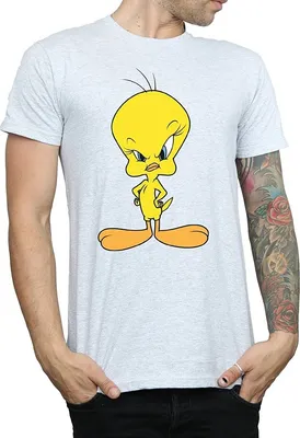 Produktbild von Looney Tunes - "Angry" T-Shirt für Herren BI790 (XXL) (Grau)