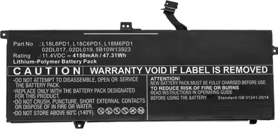Produktbild von CoreParts MBXLE-BA0281, Akku, Lenovo, Lenovo Notebook, Laptop ThinkPad X390, ThinkPad X390 20Q00039CD, ThinkPad X390 20Q0A000CD,...