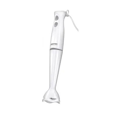 Produktbild von MPM MBL-18 Stabmixer, Abnehmbarer Fuß, Edelstahlklingen, 2 Geschwindigkeiten Weiß