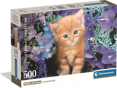Produktbild von Clementoni High Quality Collection 35585, 500 Stück(e), Tiere, 18 Jahr(e)