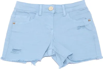 Produktbild von 5664AB bermuda bimba GIRL GAUDI' TEEN hellblau WEATHERED LOOK Shorts kid