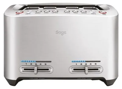 Image de Sage STA845BAL2EEU1 Sage Toaster Smart Toast 4 Slice edelstahl