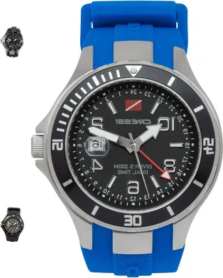 Productafbeelding van Professioneel Duikhorloge met Dual Time en 200m Waterbestendigheid