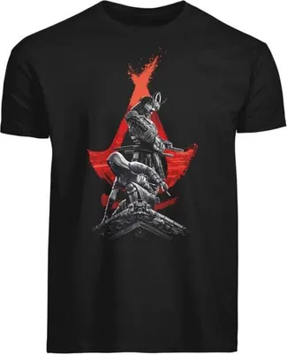 Produktbild von Assassin's Creed T-Shirt Herren Shadows schwarz XL