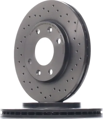 Immagine prodotto di 2x Disco freno BREMBO 09.5196.1X per PEUGEOT 206 Hatchback (2A/C) 34mm