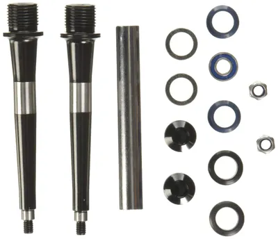 Image de Crankbrothers, axe de pédalier Long Spindle, couleur noire, taille unique