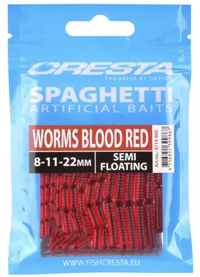 Immagine prodotto di Cresta Spaghetti Worms 15St. Blood Red