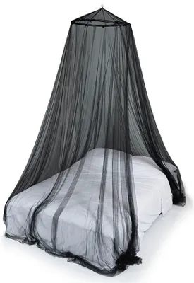 Produktbild von Deconet-Moskitonetz - Bangla - Oberring 65 cm / 1250 cm Umfang SCHWARZ - 1-2 Pers