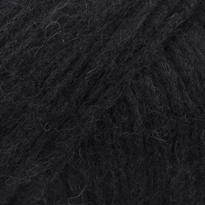 Produktbild von Drops Air Uni Colour 31 Black Strickgarn