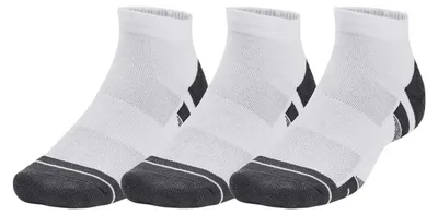 Productafbeelding van Under Armour - "Performance Tech" enkelsokken voor heren/dames, uni (3-pack), model GT40022 (maat 47 EU - 50,5 EU) (wit)