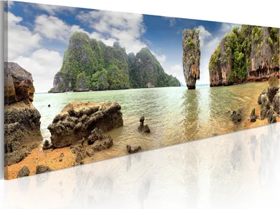 Produktbild von Modernes Wandbild 9050025 (120x40) - 1 Teilig Bilder Fotografie auf Vlies Leinwand Foto Bild Dekoration Wand Bilder Kunstdruck