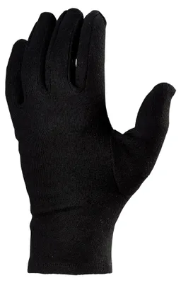 Produktbild von Schwarze Baumwollhandschuhe, 12 Paar, Größe 9