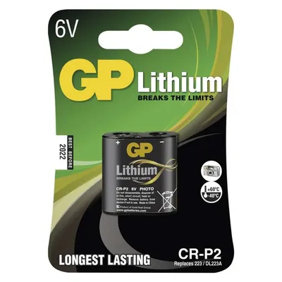 Obrázok produktu pre GP Batteries CR-P2, 6 V, Lítium