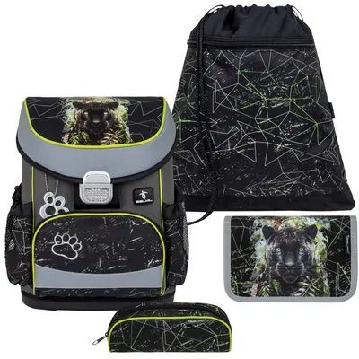 Produktbild von Belmil Schulranzen Set Panther für kleinere Kinder für Jungen 1.Klasse