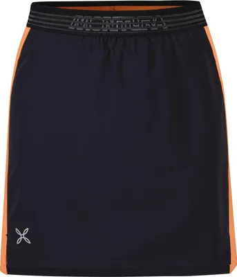 Produktbild von Montura ROUTE SKORT WOMAN (MPGG12W) - Damen Rock mit Innenhose, Farbe:91354-ARDESIA/MELON, Größe:XL