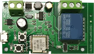 Obrázek produktu pro eWeLink DC5V 12V 24V 32V Wifi spínač Bezdrátový reléový modul Inteligentní moduly domácí automatizace Telefon APP Dálkové ovládání časového spínače Alexa Home Hlasové ovládání pro systém kontroly přístupu Inching/Samozamykání