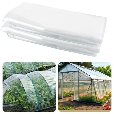 Productafbeelding van PE Broeikasfolie 3 x 6 m, Transparant en Flexibel