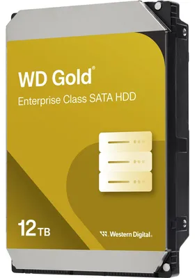 Produktbild von WD Gold Enterprise Class 12 TB, Festplatte, (SATA 6 Gb/s, 3,5", WD