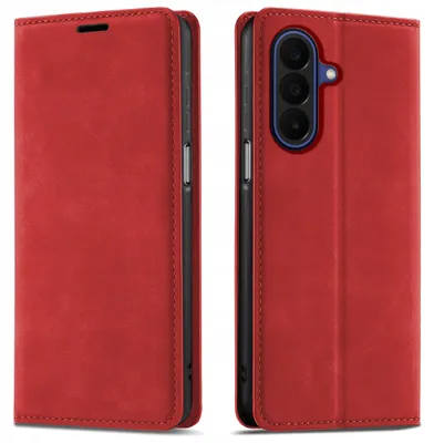 Immagine prodotto di ETUI Z KLAPKĄ do Samsung A27 5G Zamykane Magnetyczne Skórzane + Szkło 9H