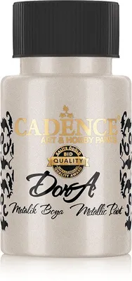 Produktbild von Cadence - Metallic Acrylfarbe - Dora - 50ml Platin