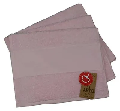 Image de ARTG - Serviette invité « Print-Me » LT3668 (taille unique) (rose clair)