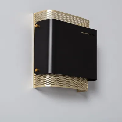 Produktbild von LED-Wandleuchte 6W Metall Duchamp Schwarz