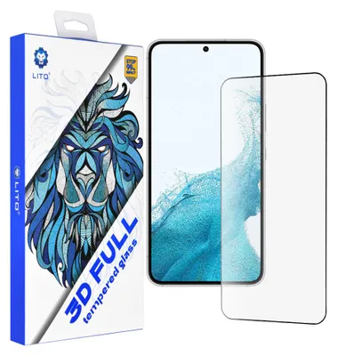 Obrázok produktu pre Lito – 3D Full Cover ochranné sklo – Samsung Galaxy S22 5G / S23 – čierne
