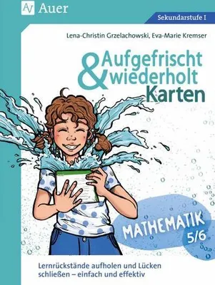 Zdjęcie produktu dla Aufgefrischt-und-wiederholt-Karten Mathematik 5-6