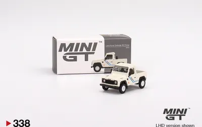 Image de Land Rover Defender 90 Pickup bílá - Mini GT 1:64