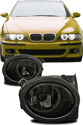 Produktbild von JOM Nebelscheinwerfer für BMW 3er E46/ M3 + E39/ M5 Smokeglas mit Rahmen