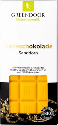 Produktbild von GREENDOOR Badeschokolade Sanddorn