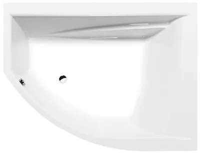 Produktbild von Polysan TANDEM R asymmetrische Badewanne 170x130x50cm, rechts, weiß