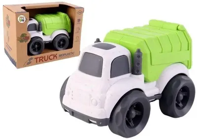Produktbild von Spielzeug Müllwagen aus Biokunststoff