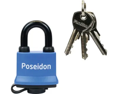 Obrázek produktu pro Ocelový voděodolný zámek RV.POSEIDON.40 s plastovým krytem