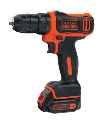 Produktbild von Black & Decker BDCDD12KB Akku-Bohrschrauber 10,8V i.K.