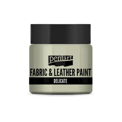 Obrázek produktu pro PENTART Jemná barva na textil a kůži, 50 ml, bílé zlato