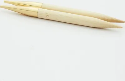 Produktbild von Austauschbare Rundstricknadeln bamboo 5,00 mm 13 cm 2 St