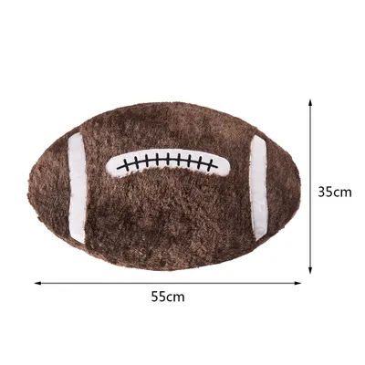 Imagen del producto de Juguete de peluche, cojín esférico simulado, almohada esférica, cojín esférico, juguete con forma de cojín