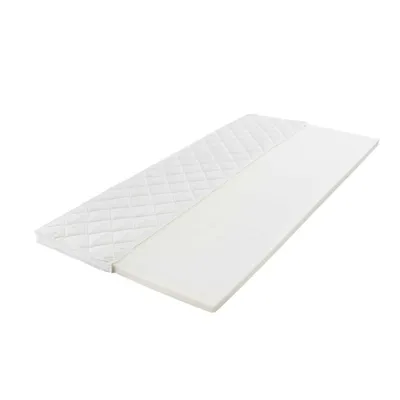 Produktbild von Matratzenauflage 90x200cm Klimafaser Weiß Topper Schoner Bezug Schutz Unterbett