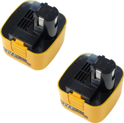 Produktbild von 2x Trade-Shop Ni-MH Akku 12V / 3300mAh für Panasonic EY3000 EY3502FQMKW EY3502NQ EY3503FQWKW EY3550DQG EY3790 EY3790B EY3794B EY6000 EY6100 EY6100FQKW EY6101FQKW EY6102CRKW EY6105YQW