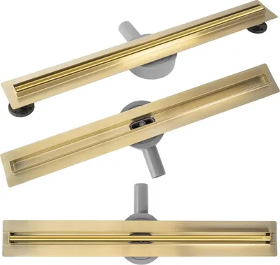 Produktbild von Rea Duschrinne Neox Slim Pro 900 Gold