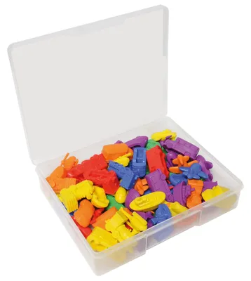 Produktbild von Bunte Sortier- und Rechenfahrzeuge 80428 Rechenhilfe Lernspielzeug