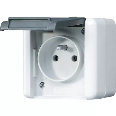 Image de Jung 821 FKI W Prise type E noir